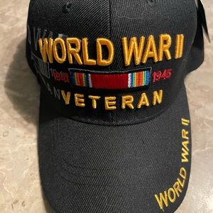 World War II Cap Bkack